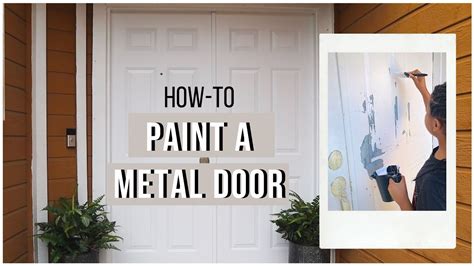 can you paint metal exterior